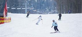 Skiareál Monínec - jeden den na lyže