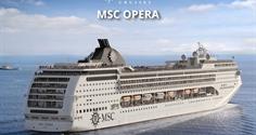 Španělsko, Tunisko, Itálie, Francie z Barcelony na lodi MSC Opera