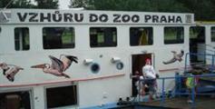 Praha - lodí do zoo