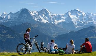 ŠVÝCARSKO - Bernské Alpy (cykloturistika)