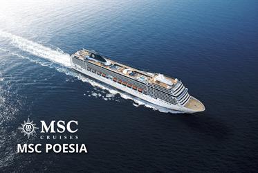 Francie, Itálie z Marseille na lodi MSC Poesia