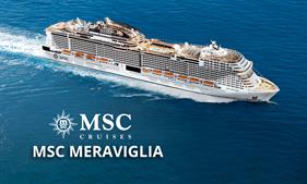 Španělsko, Francie z Barcelony na lodi MSC Meraviglia
