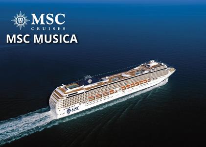 Argentina, Brazílie, Uruguay z Buenos Aires na lodi MSC Musica