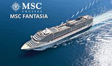 Brazílie ze Santosu na lodi MSC Fantasia