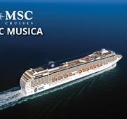 Itálie, Řecko z Civitavecchia na lodi MSC Musica