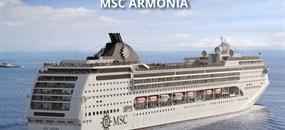 Itálie, Černá Hora, Řecko z Benátek na lodi MSC Armonia