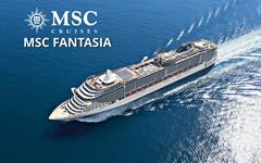 Německo, Dánsko z Kielu na lodi MSC Fantasia