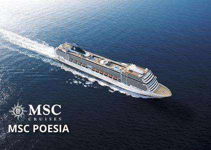 Itálie, Francie, Španělsko z Civitavecchia na lodi MSC Poesia