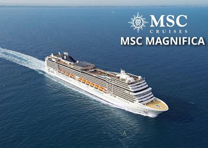 Španělsko, Itálie, Francie z Barcelony na lodi MSC Magnifica