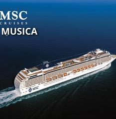 Itálie, Francie z Janova na lodi MSC Musica