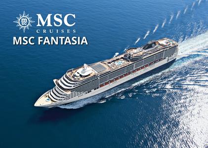 Itálie, Španělsko, Francie z La Spezie na lodi MSC Fantasia