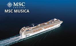 Itálie, Řecko z Bari na lodi MSC Musica