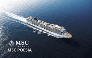 Francie, Španělsko, Itálie z Marseille na lodi MSC Poesia