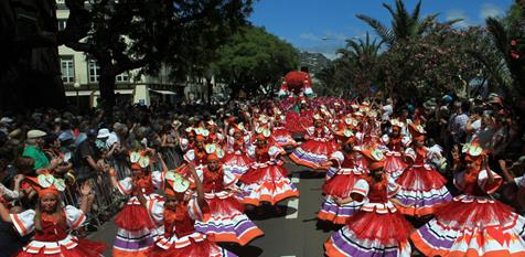květinový festival „Madeira Flower Festival“