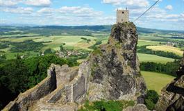 Zámek Hrubý Rohozec, vrchol Kozákov, hrad Rotštejn, Klokočské skály
