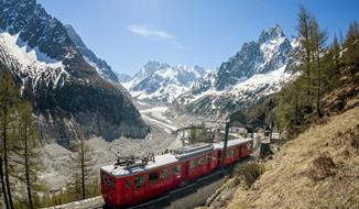 Mont Blanc Express a Ženevské jezero
