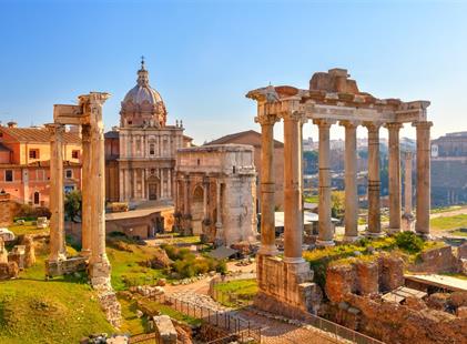 Itálie - Řím - město tisícileté historie - letecky