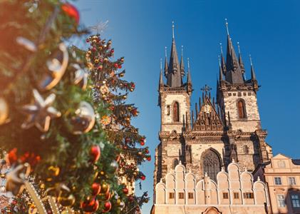 4denní vánoční pobyt v Aquapalace s prohlídkou vánoční Prahy