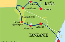 Keňa - Tanzanie - Zanzibar