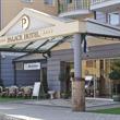 hotel Palace**** se vstupem do hevízského jezera 